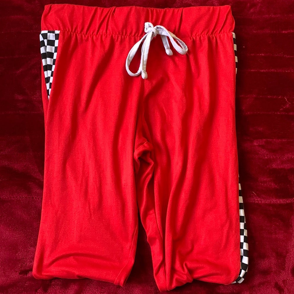 checkered leggings